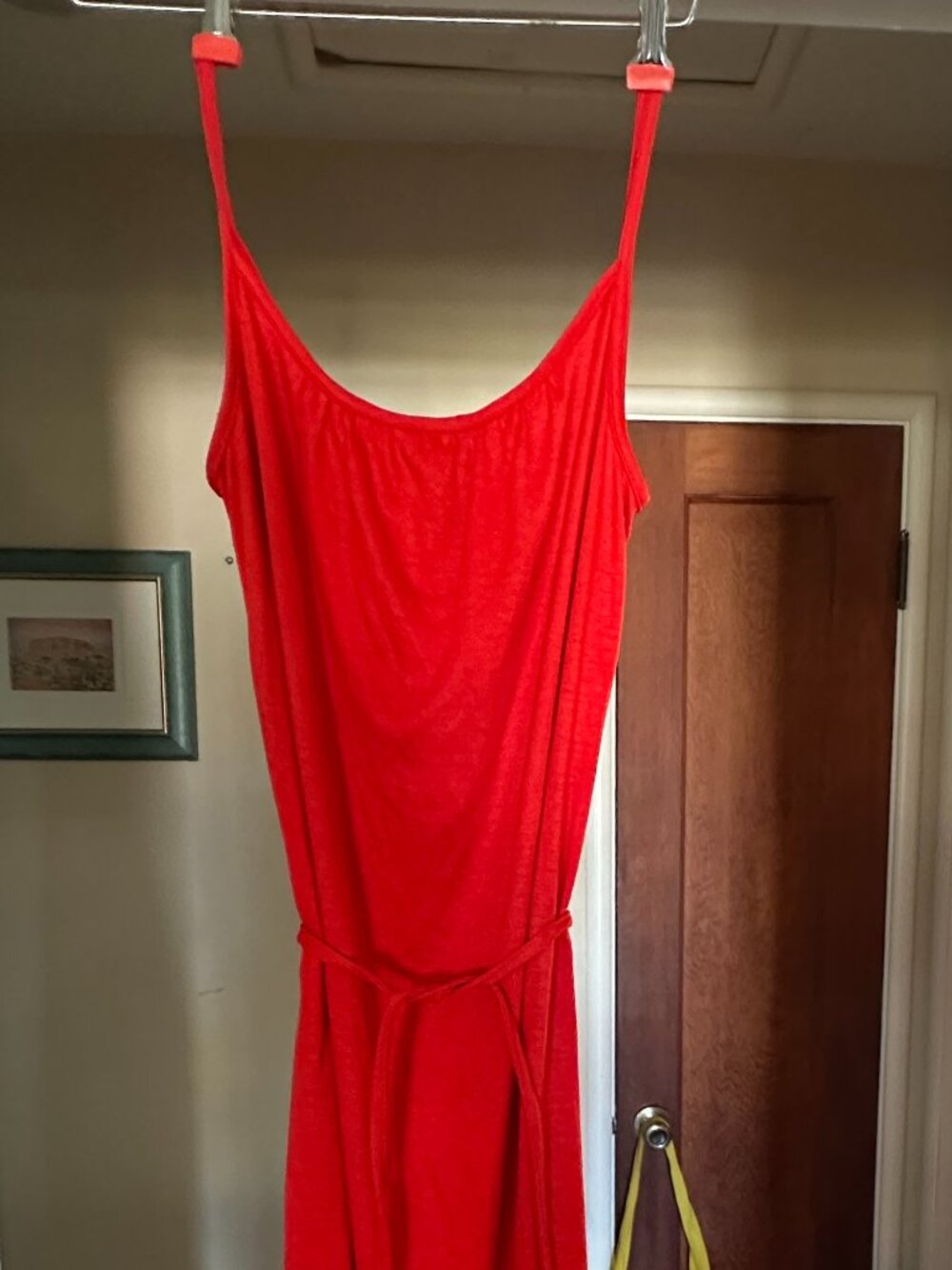 Cole of California Sexy Slip On Shoestring Strap Summer Dress Vintage